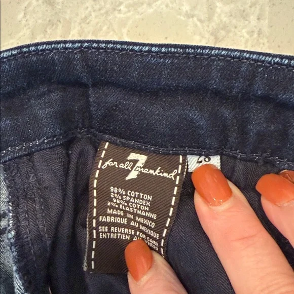 7 for all mankind “A pocket” Jean - Picture 4 of 4